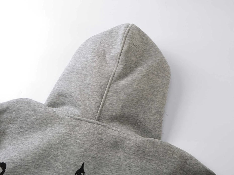 Sinful Fur Collar Hoodie , - Streetwear Hoodie - Slick Street