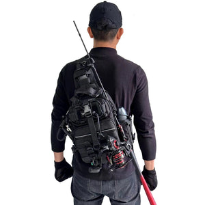 Multi Buckles Style Crossbody Bag , - Streetwear Bag - Slick Street