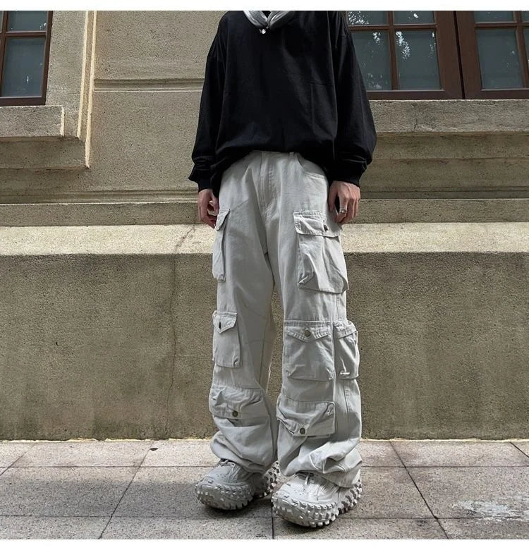 MA99 Cargo Pants , - Streetwear Cargo Pants - Slick Street