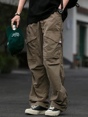Waterproof Nylon Cargo Pants , - Streetwear Cargo Pants - Slick Street