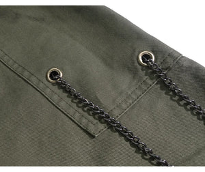 Green Color Full Length Baggy Pant , - Streetwear Pants - Slick Street