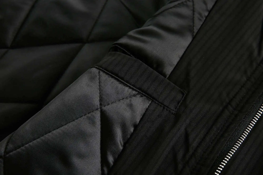Star Pendant Winter Jacket , - Streetwear - Slick Street