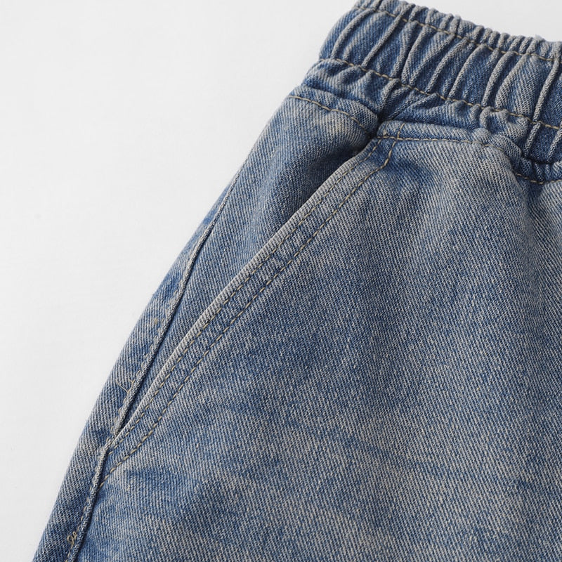 Tarantula Spider Graphic Denim Shorts ,  - Streetwear Shorts - Slick Street