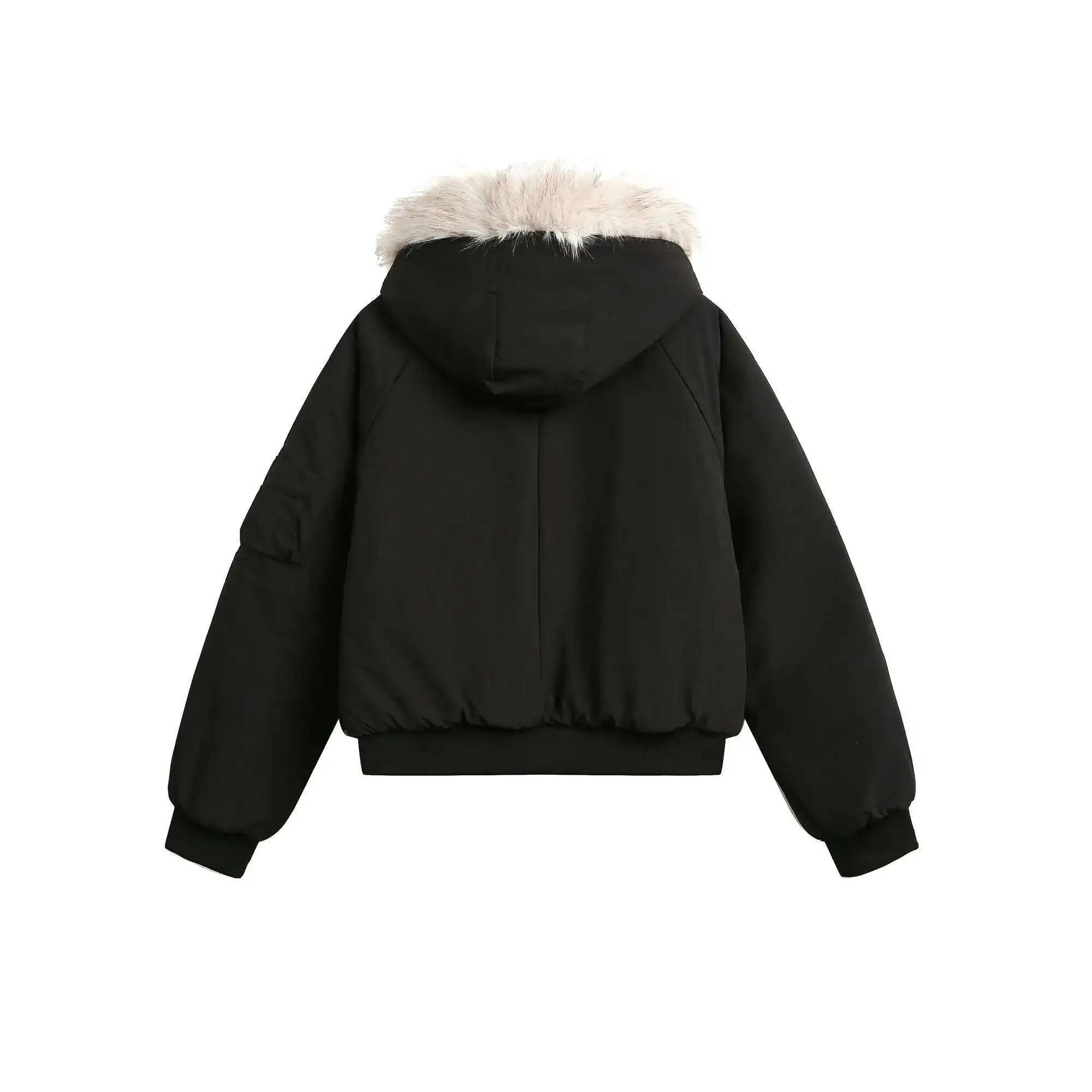 Star Pendant Winter Jacket , - Streetwear - Slick Street