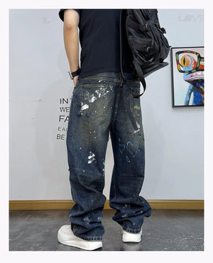 Third Brother Ripped Denim Jeans , - Streetwear Jeans - Slick Street