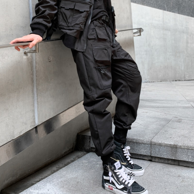 BLVCK A43 Tactical Cargo Pants ,  - Streetwear Cargo Pants - Slick Street