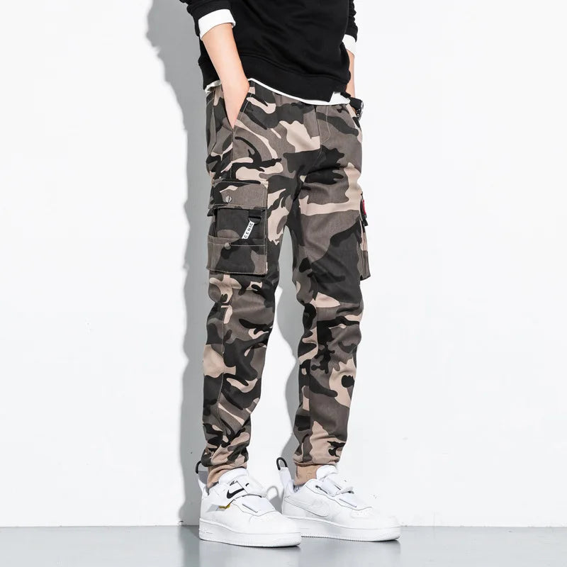 CR3 Camouflage Cargo Pants ,  - Streetwear Pants - Slick Street