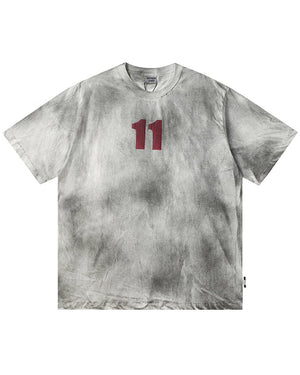 Master Number 11 Tie-Die T-Shirt , - Streetwear T-Shirts - Slick Street