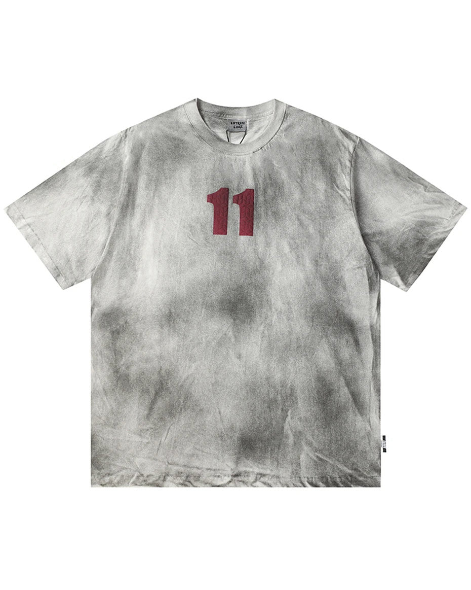 Master Number 11 Tie-Die T-Shirt , - Streetwear T-Shirt - Slick Street