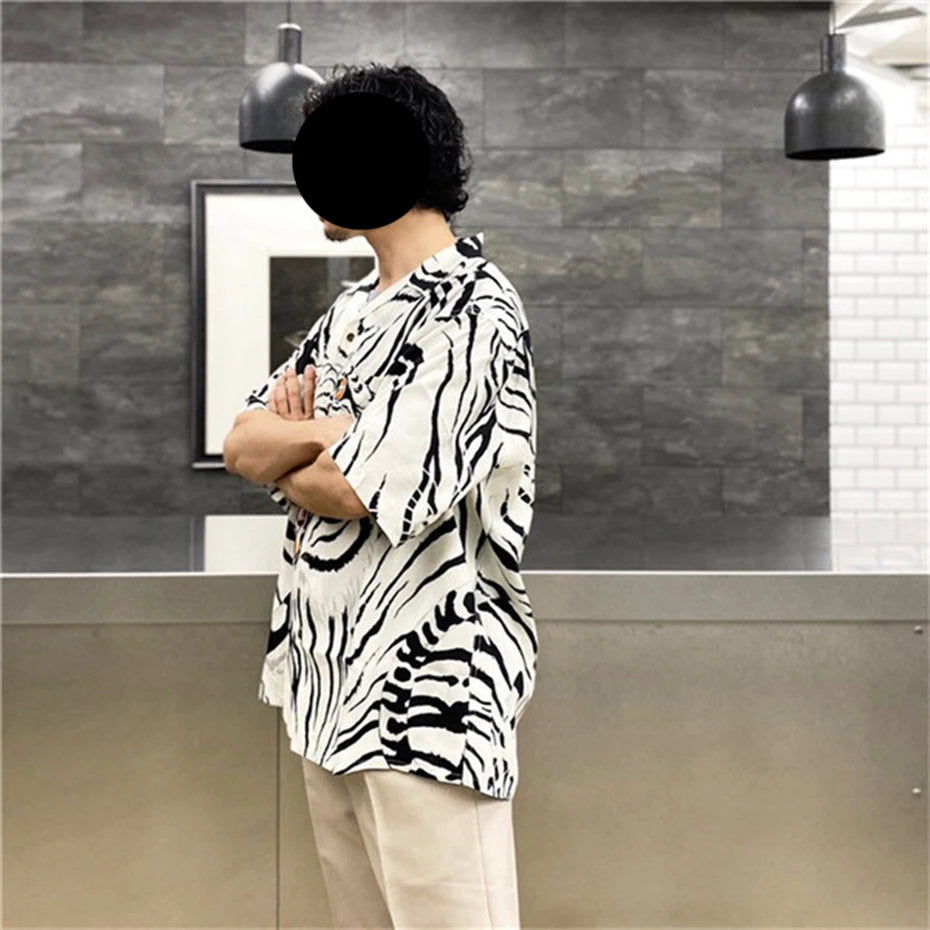 Wild Beast Tiger Shirt , - Streetwear Shirt - Slick Street