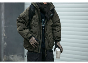 New Heights VA1 Hiking Multi-Pocket Puffer Jacket ,  - Streetwear Jacket - Slick Street