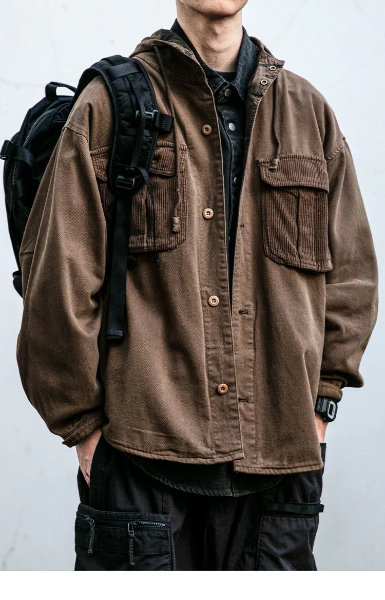 VX1 Hooded Jacket , - Streetwear Jackets - Slick Street