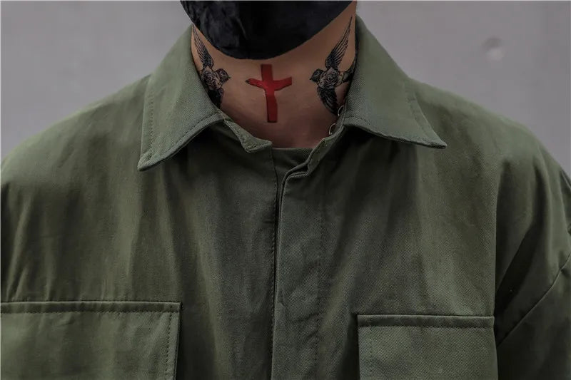 One Piece Tie Waist Belt Jumpsuit , - Streetwear Jumpsuit - Slick Street