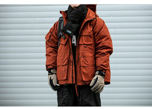 New Heights VA1 Hiking Multi-Pocket Puffer Jacket ,  - Streetwear Jacket - Slick Street
