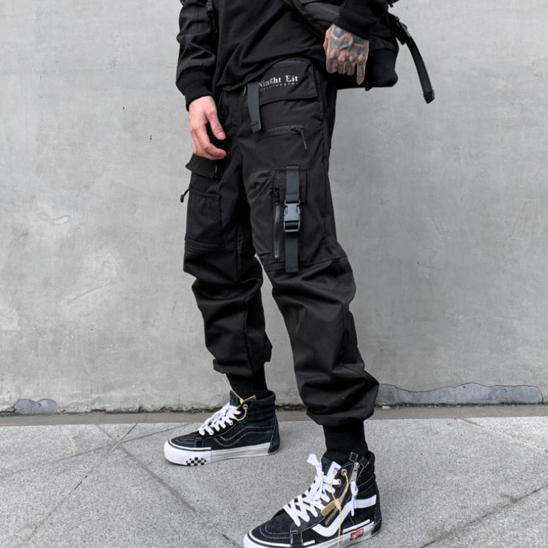 BLVCK A43 Tactical Cargo Pants ,  - Streetwear Cargo Pants - Slick Street