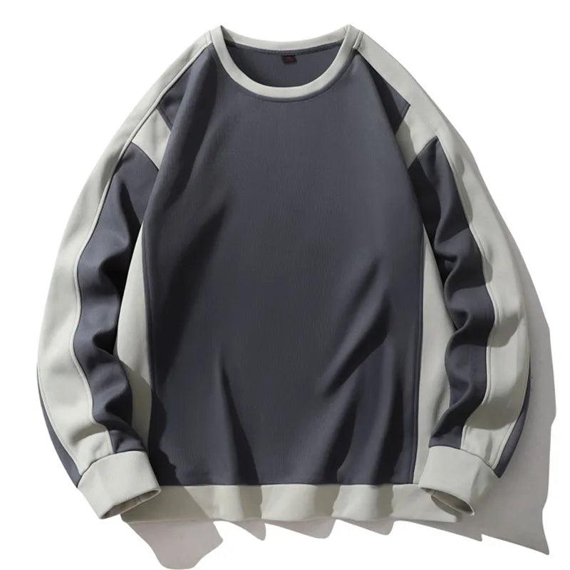 Reglan Sleeve Pullover Sweater Gray, XS - Streetwear Sweater - Slick Street