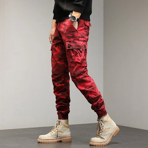 Drawstring Combat Military Cargo Pants ,  - Streetwear Pants - Slick Street