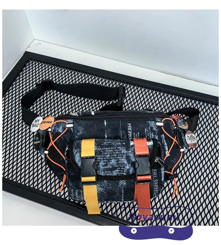 All Purpose Tie-Die Waist Bag , - Streetwear Bag - Slick Street