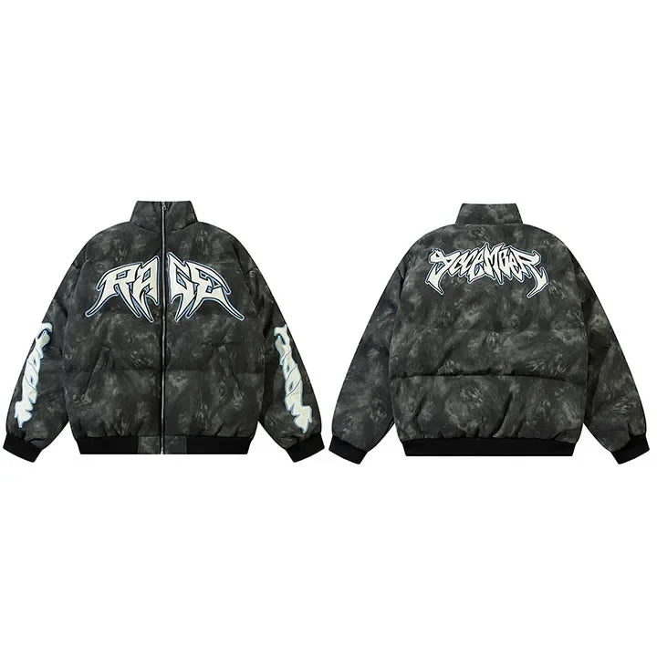 Slick 'Rage' Puffer Jacket ,  - Streetwear Jacket - Slick Street