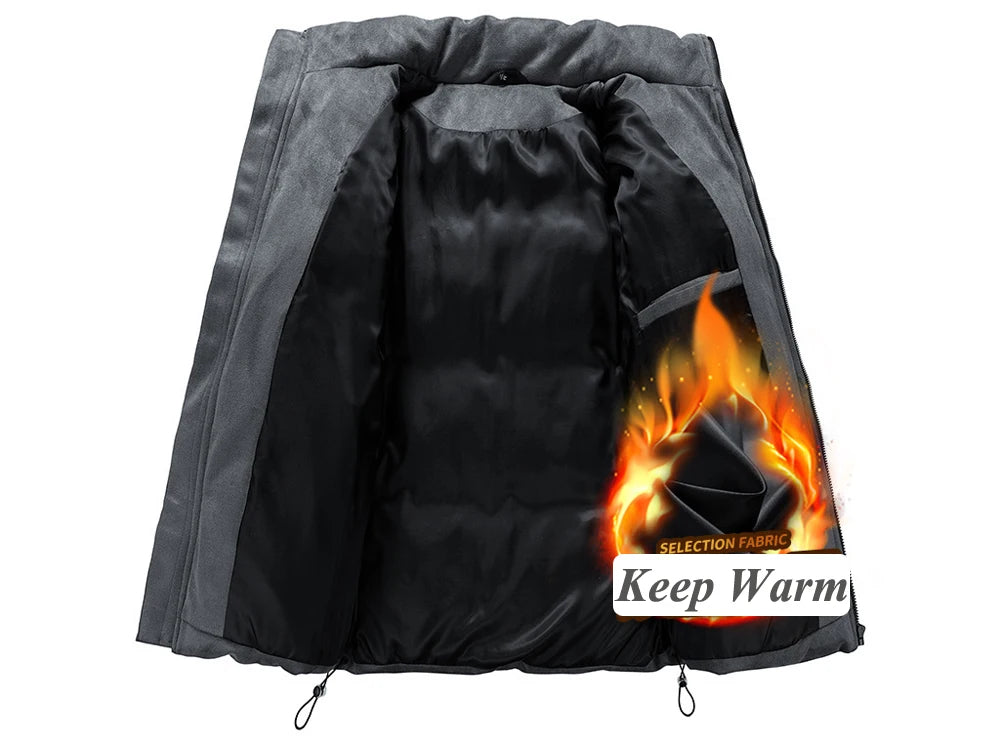 Dusky Color Padded Zipper Jacket ,  - Streetwear Jacket - Slick Street