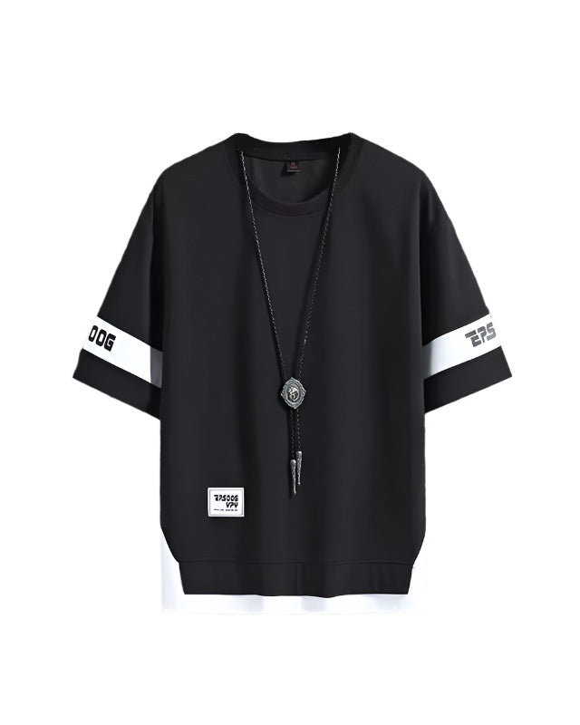 Division Layered Tee , - Streetwear T-Shirt - Slick Street