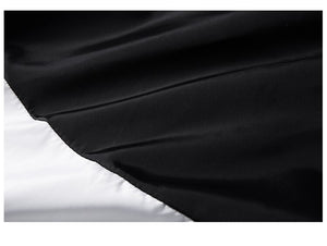 Horizontal Broad Stripe Zipper Hoodie ,  - Streetwear Hoodie - Slick Street