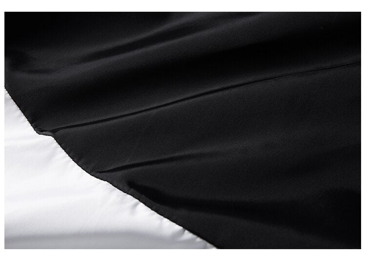 Horizontal Broad Stripe Zipper Hoodie ,  - Streetwear Hoodie - Slick Street