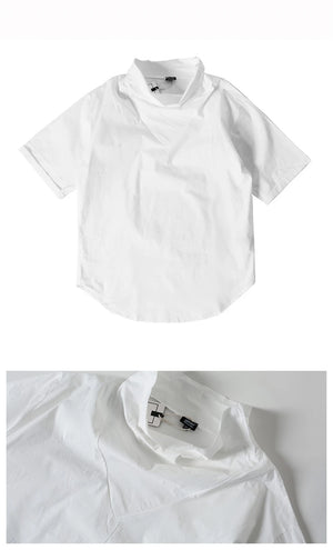 AW1 Techwear Turtleneck Shirt , - Streetwear T-Shirts - Slick Street