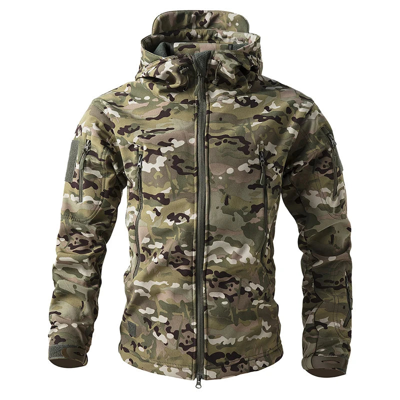 Mountain Runner Lightweight Jacket Camo 3, S - Streetwear Jacket - Slick Street
