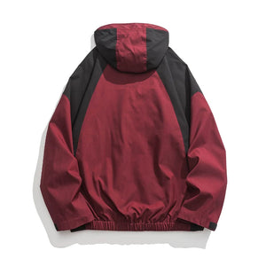 Heart Patchwork Zipper Bomber Jacket ,  - Streetwear Jacket - Slick Street