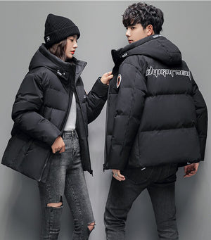 DQ Gradient Puffer Jacket ,  - Streetwear Jacket - Slick Street