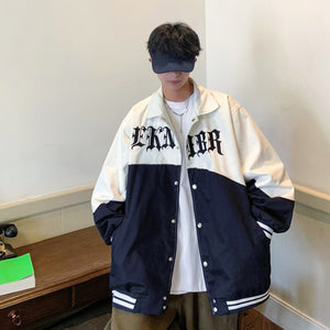 Dual Tone Split Button Up T-Shirt , - Streetwear T-Shirts - Slick Street