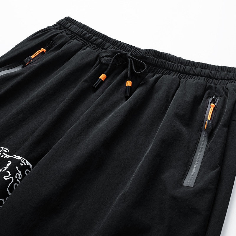 Black Sea Surfing Waves Shorts ,  - Streetwear Shorts - Slick Street