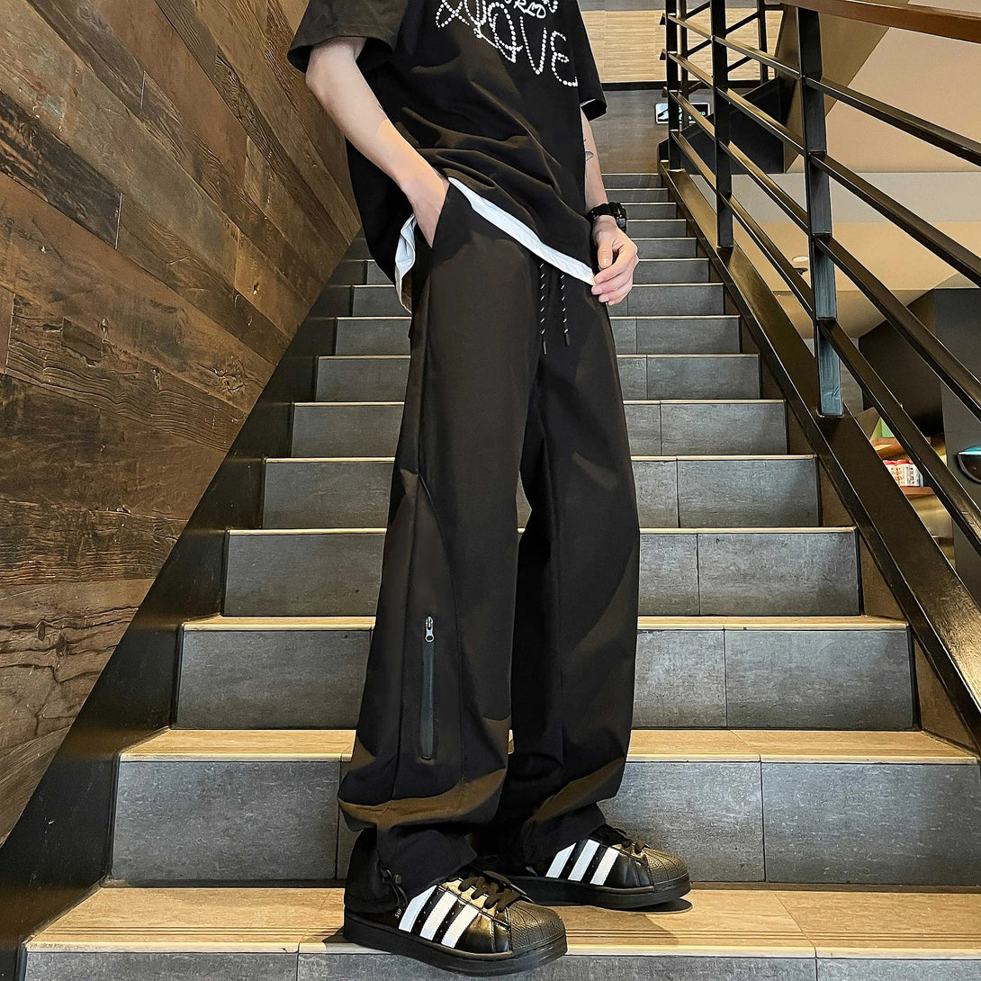 BK26 Nylon Pants ,  - Streetwear Pants - Slick Street