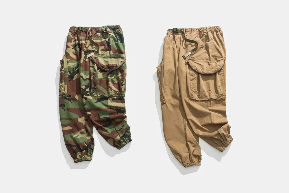 Camouflage MP21 Tactical Cargo Pants ,  - Streetwear Pants - Slick Street