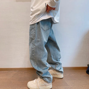 Denim Ripped Coin Pocket Jeans , - Streetwear Jeans - Slick Street