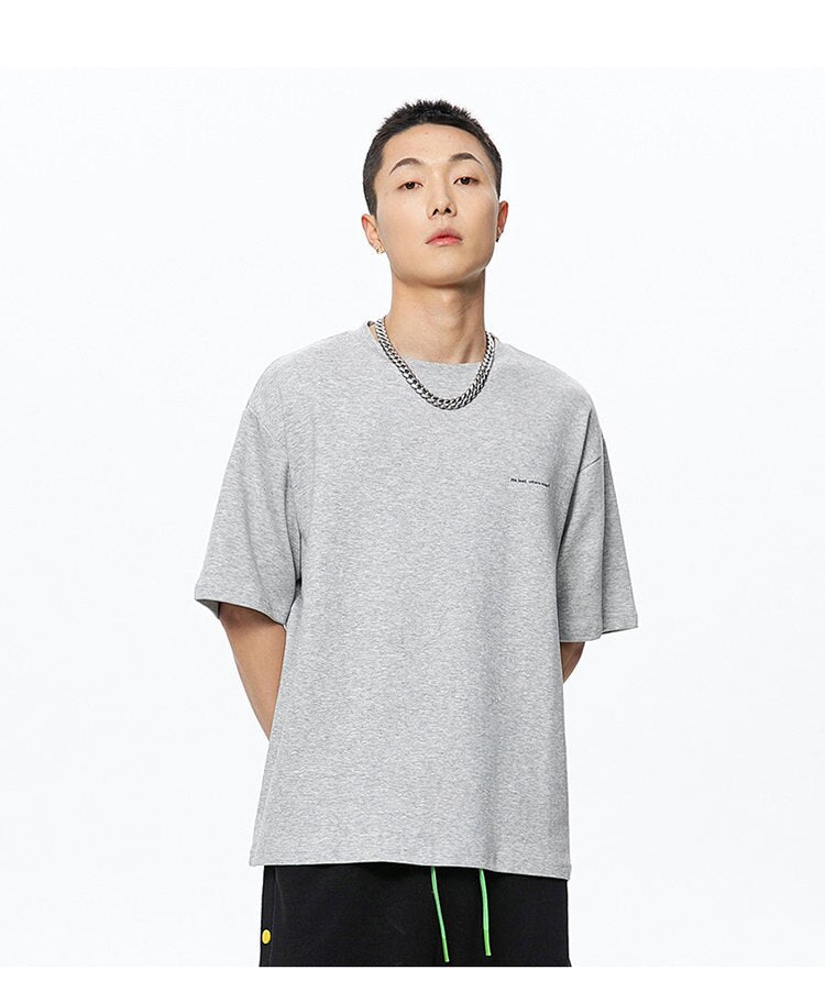 We lead, others copy© Casual Solid T-Shirt , - Streetwear T-Shirts - Slick Street