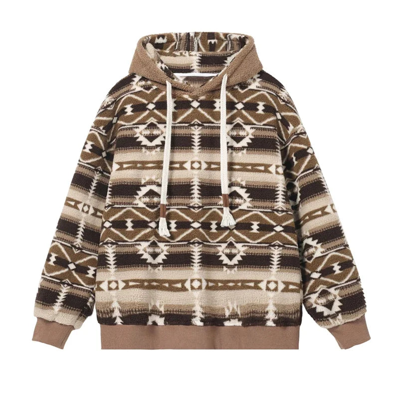 Jacquard Weave Knit Wear Hoodie , - Streetwear Hoodie - Slick Street