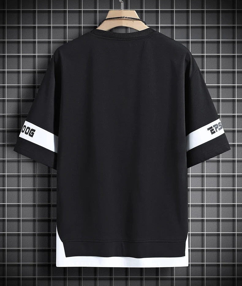 Division Layered Tee , - Streetwear T-Shirt - Slick Street