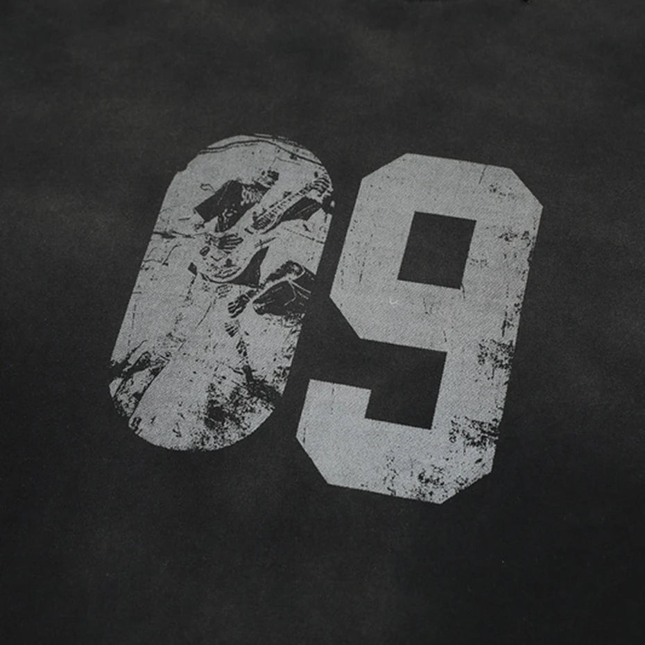 Force 09 Graphic Long Sleeve Tee , - Streetwear T-Shirts - Slick Street