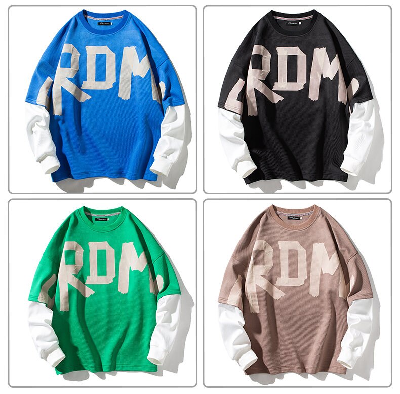 RDM Raglan Sleeve Sweatshirt , - Streetwear Sweatshirts - Slick Street