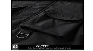 Detachable 'V23' Hooded Ski Jacket , - Streetwear - Slick Street