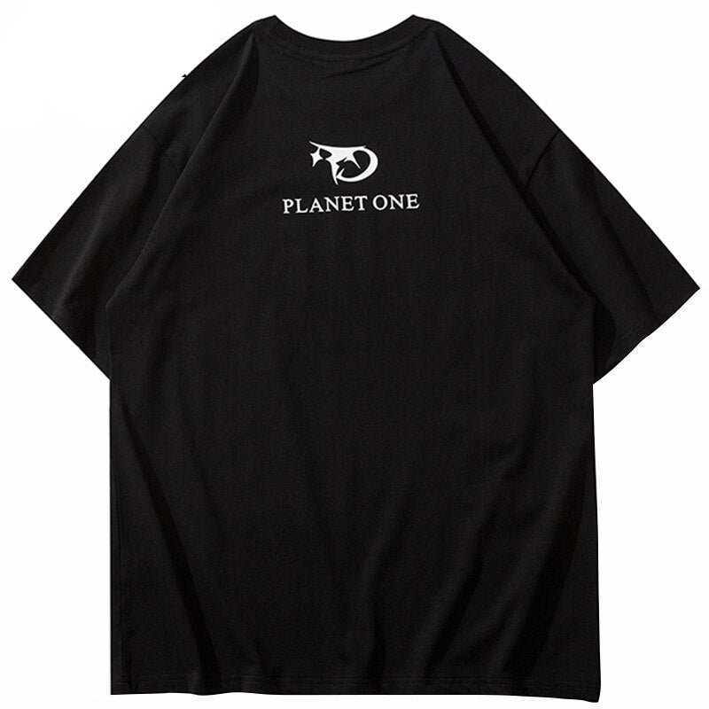 PLANET ONE SHOOT YOUR HEART T-Shirt , - Streetwear T-Shirts - Slick Street