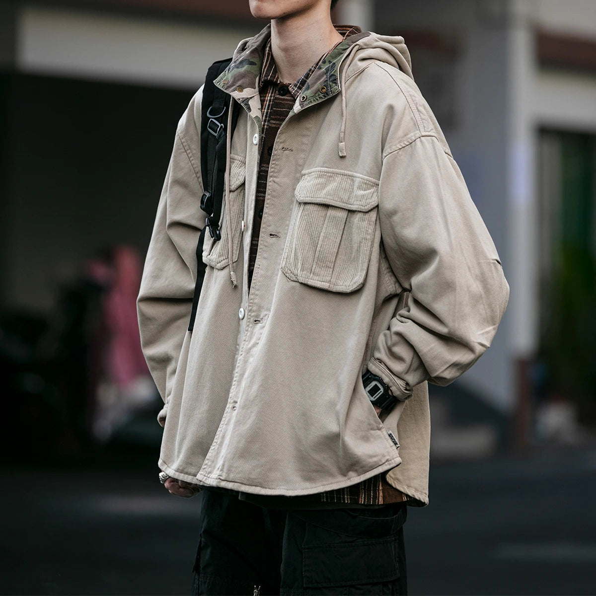 VX1 Hooded Jacket , - Streetwear Jackets - Slick Street