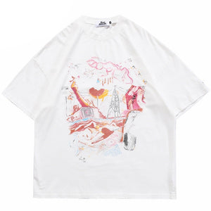 Black Air Vintage Graphic Streetwear T-Shirt , - Streetwear T-Shirts - Slick Street