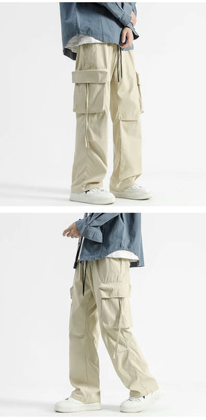 Y2K Streetwear Harem Straight Leg Pants ,  - Streetwear Pants - Slick Street