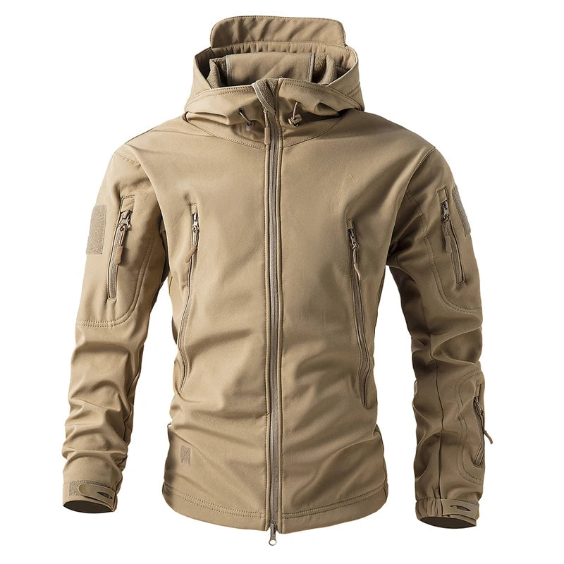 Mountain Runner Lightweight Jacket Khaki, S - Streetwear Jacket - Slick Street