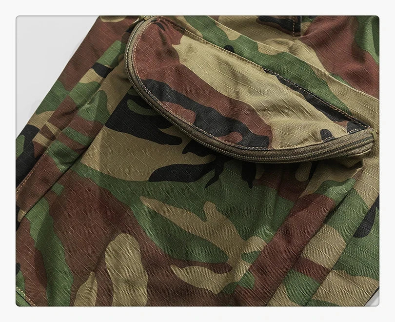 Camouflage MP21 Tactical Cargo Pants ,  - Streetwear Pants - Slick Street