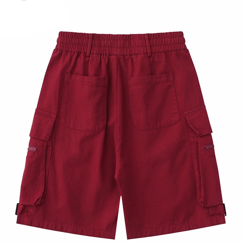 Cargo Track Multi Pockets Shorts ,  - Streetwear Shorts - Slick Street
