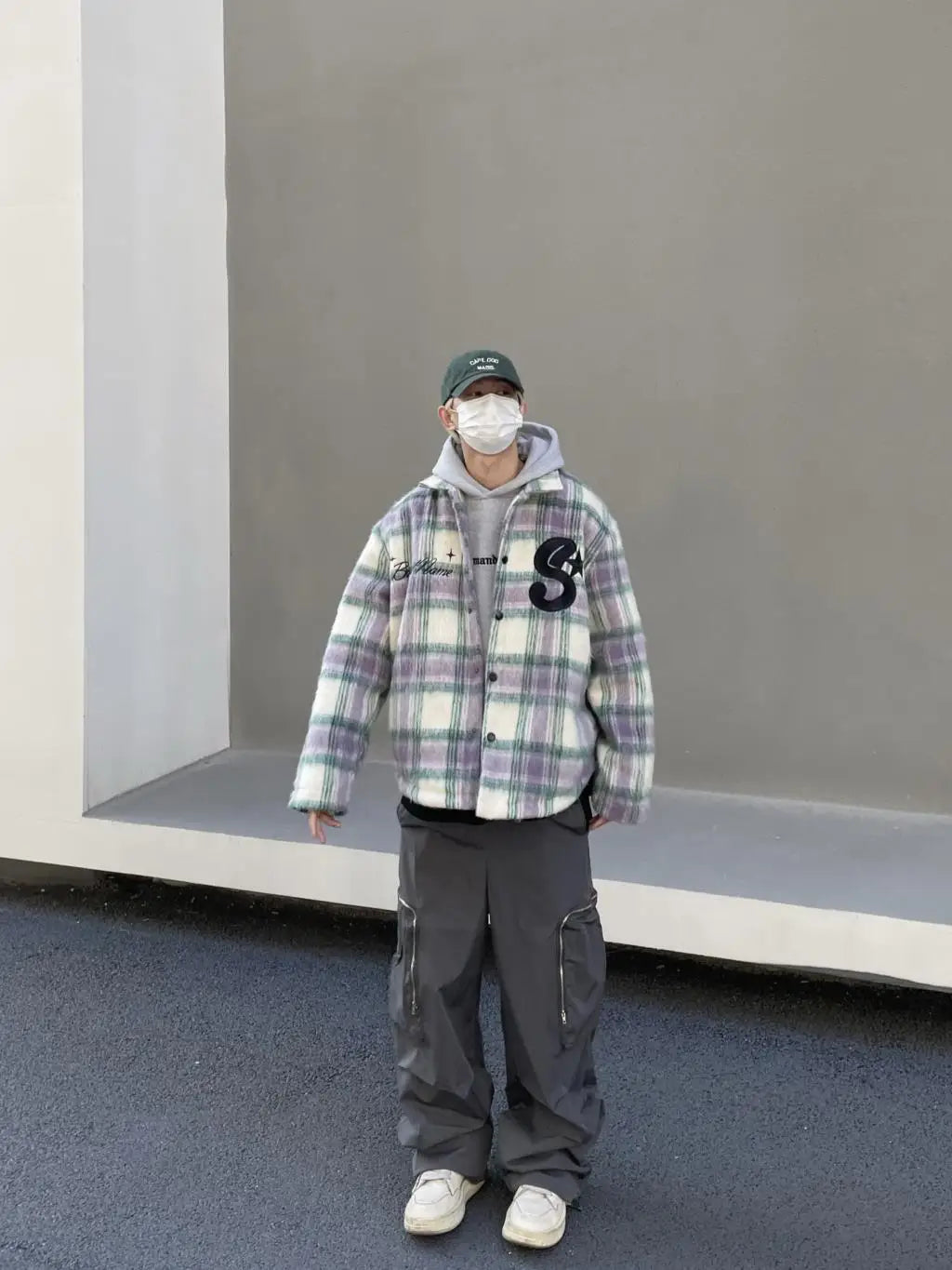 Large Knee Pocket Baggy Pants , - Streetwear Pants - Slick Street